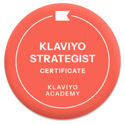 Klaviyo Strategist Certificate Marlon Keanu Serafim